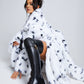Spotted Faux Fur coat