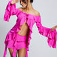Pink Ruffle Set
